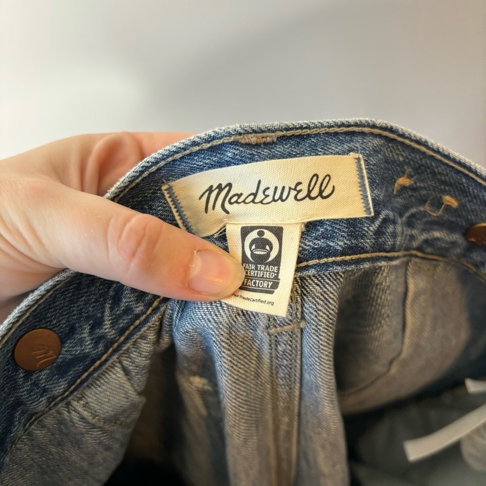 Madewell Baggy Tapered Jeans 27 - Picture 9 of 11